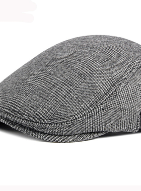 极速HT2888 Berets Men High QualityD Autumn Winter Wool Hat S