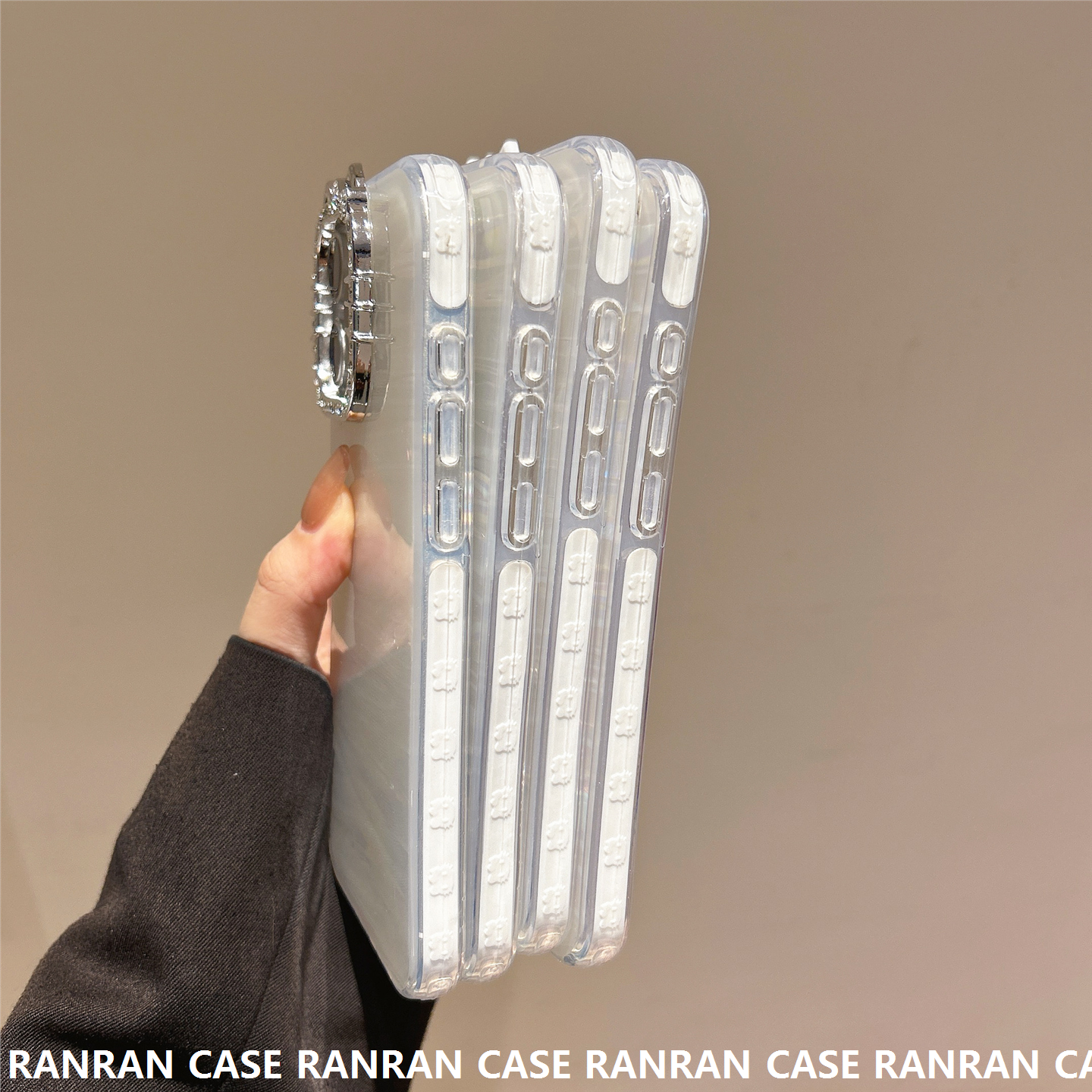 日韩贝壳纹适用iPhone16pro max手机包苹果17高级感水钻镜头14/15,淘宝优惠券,粉丝福利购,淘宝优惠卷