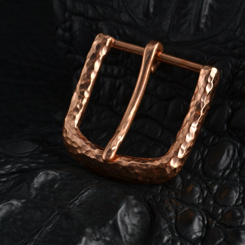 百搭紫铜日字针扣腰带头男士手工锤纹纯铜皮带扣裤带配件卡子4.0,淘宝优惠券,粉丝福利购,淘宝优惠卷