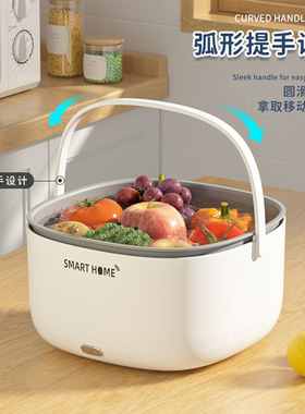 日本网红果蔬净化器果蔬机家用水果蔬菜多功能清洗机便携式自动洗