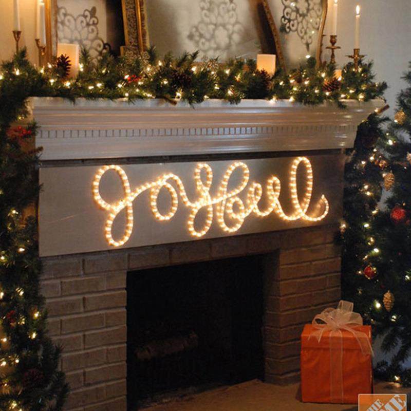 跨境RGB32色管子灯串户外装饰绕树防水遥控圣诞装饰led管子闪灯串 - 图2