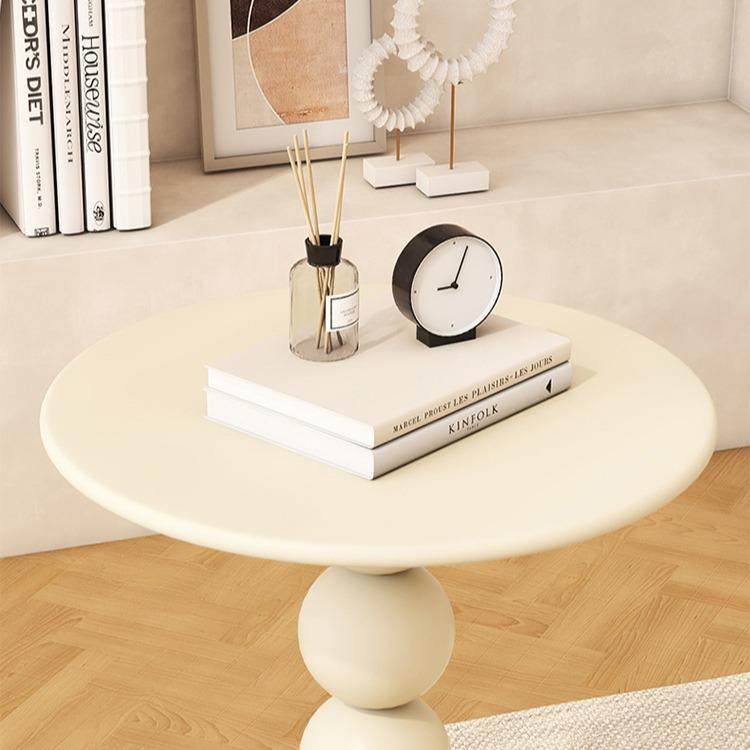 客厅铁艺边几小户型奶油风客厅圆形创意茶几沙发白色边桌简约现代,淘宝优惠券,粉丝福利购,淘宝优惠卷