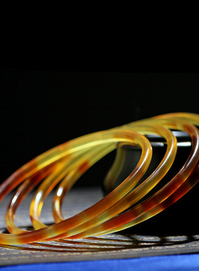 极速网红b新品天然 牛角 正宗牦牛角手镯春季细保平安手镯