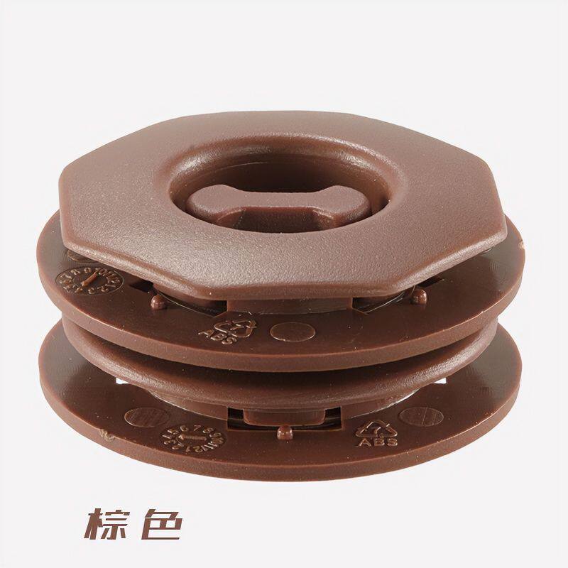 Car double-layer mat anti-slip buckle, car floor mat fixed buckle, knob carpet buckle wire ring removal button