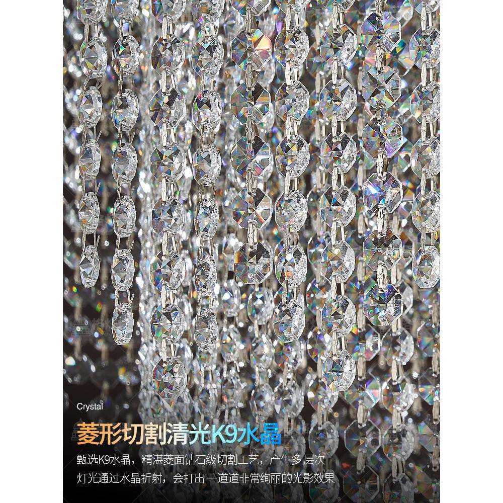 高档进口水晶灯客厅吊灯2025新款高级感大厅主灯餐厅卧室中山灯具,淘宝优惠券,粉丝福利购,淘宝优惠卷