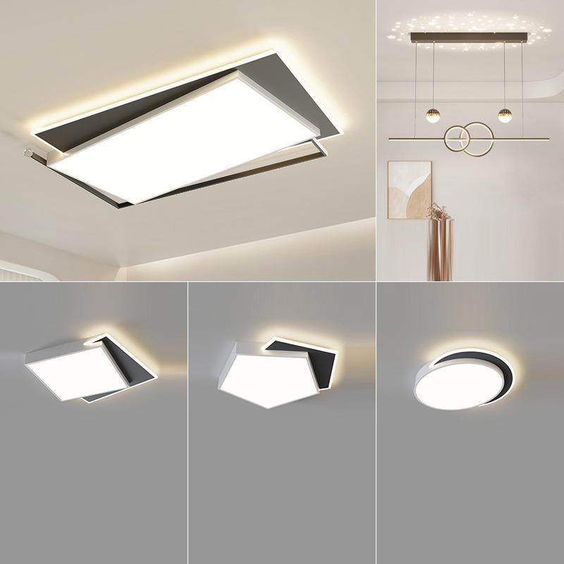 全光谱北欧现代简约大气吸顶灯客厅卧室餐厅全屋led护眼灯具套餐,淘宝优惠券,粉丝福利购,淘宝优惠卷