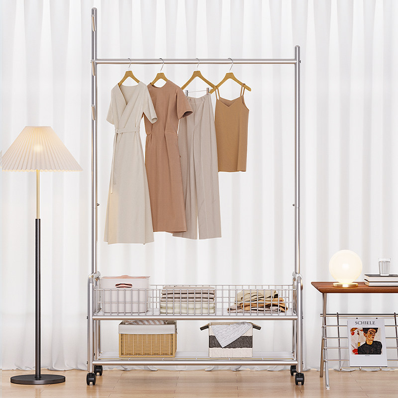 晾衣架家用挂衣架落地卧室服装店收纳G货架阳台晒被子床单防风衣,淘宝优惠券,粉丝福利购,淘宝优惠卷
