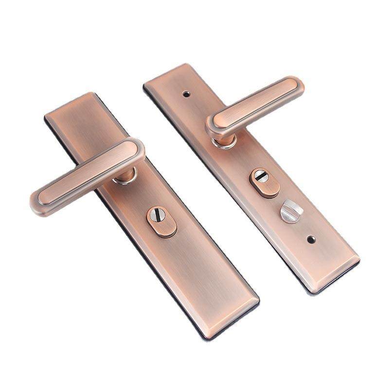 多功能不锈钢双拉簧防盗门拉手别墅卧室家用机械门锁门把手,淘宝优惠券,粉丝福利购,淘宝优惠卷