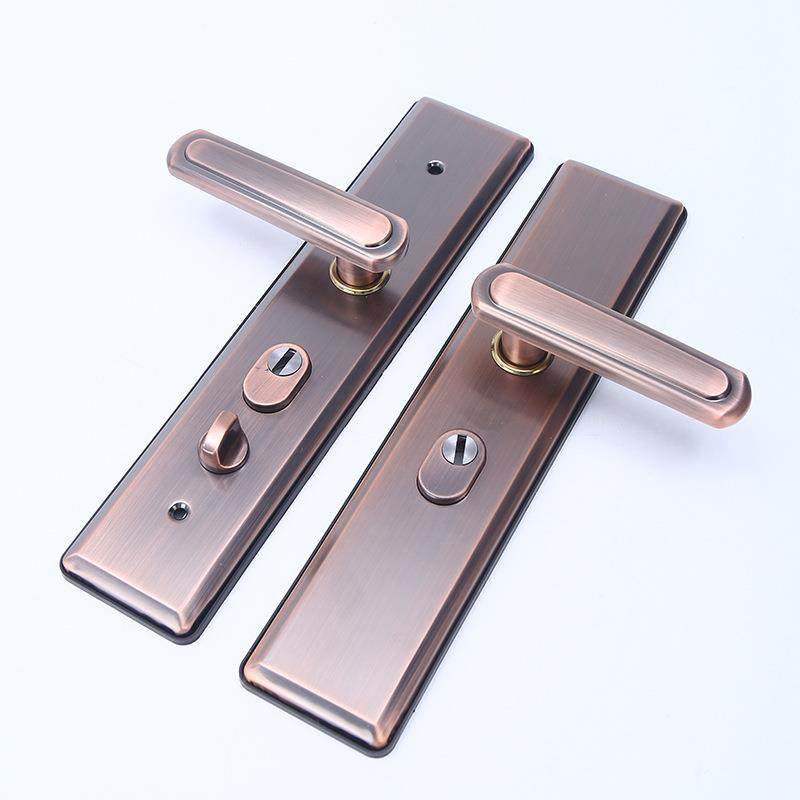 多功能不锈钢双拉簧防盗门拉手别墅卧室家用机械门锁门把手,淘宝优惠券,粉丝福利购,淘宝优惠卷