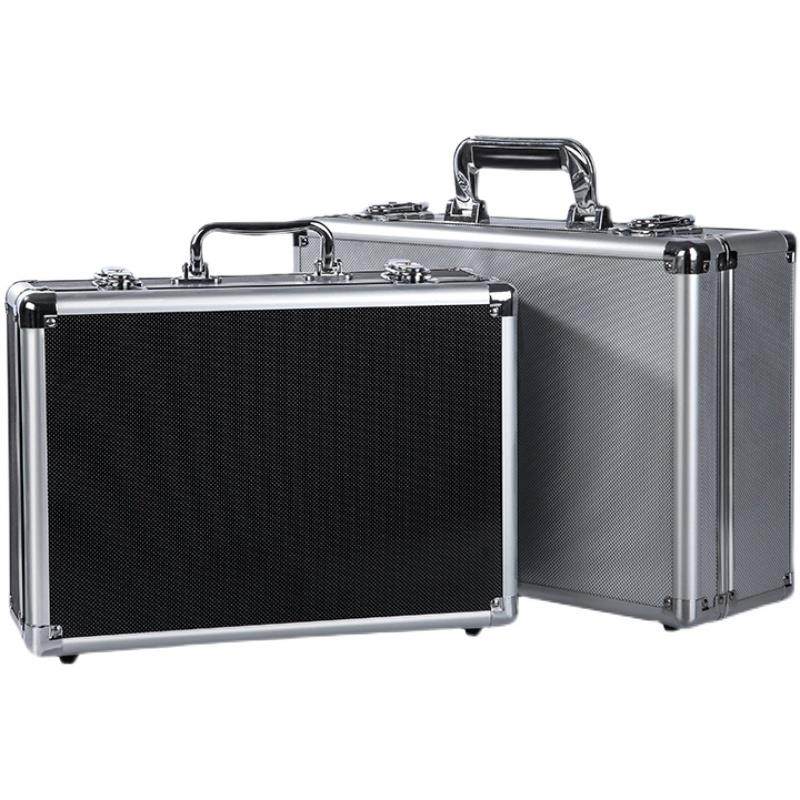 手提工具箱子家用收纳盒密码保险文件五金设备仪器铝合金属声卡,淘宝优惠券,粉丝福利购,淘宝优惠卷