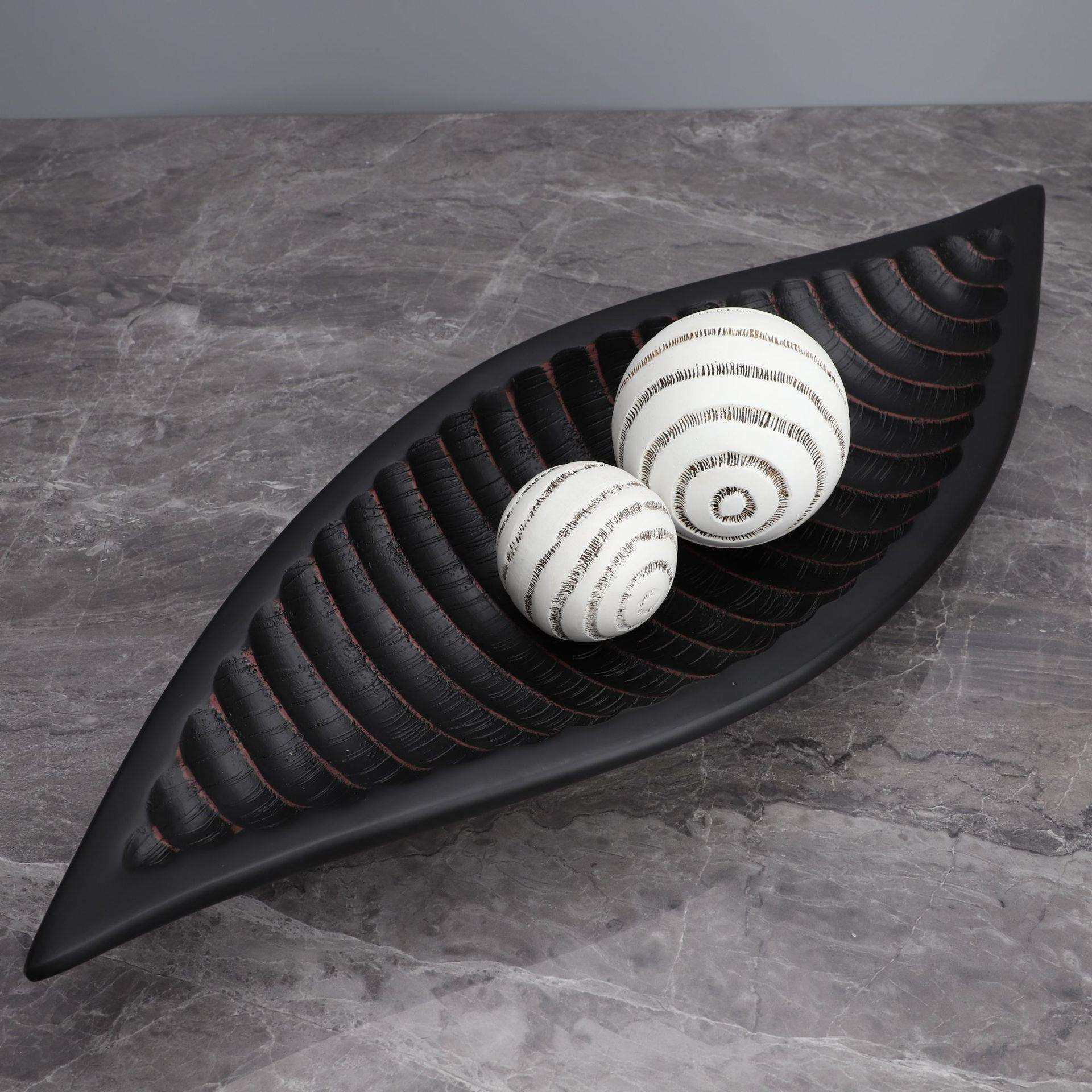 欧式简约竹笋型果盘样板房电视柜家居卧室餐厅茶几玄关装饰品摆件,淘宝优惠券,粉丝福利购,淘宝优惠卷