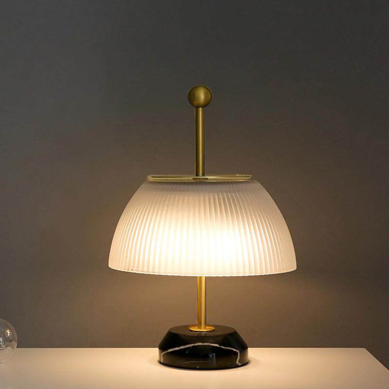 经典复古玻璃罩大理石头座韩式客房灯中古书房酒店大厅客房北欧风,淘宝优惠券,粉丝福利购,淘宝优惠卷