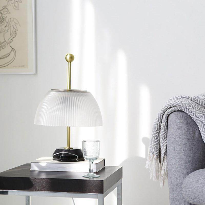 经典复古玻璃罩大理石头座韩式客房灯中古书房酒店大厅客房北欧风,淘宝优惠券,粉丝福利购,淘宝优惠卷