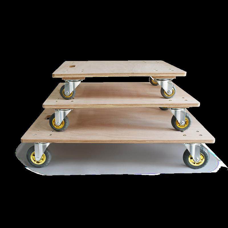 平板小推车加厚木板车乌龟车四轮拉货车搬运车拖车家用静音万向轮,淘宝优惠券,粉丝福利购,淘宝优惠卷