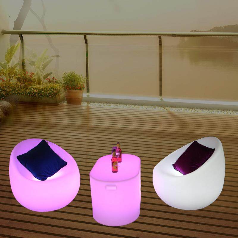 户外发光清吧酒吧休闲桌椅组合套餐网红阳台露营草坪装饰茶几凳子,淘宝优惠券,粉丝福利购,淘宝优惠卷