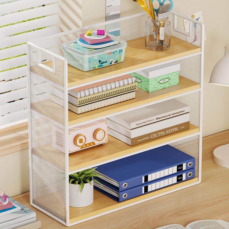 桌面置物架儿童书架卧室办公室桌上小型多层客厅书桌收纳简易书柜,淘宝优惠券,粉丝福利购,淘宝优惠卷