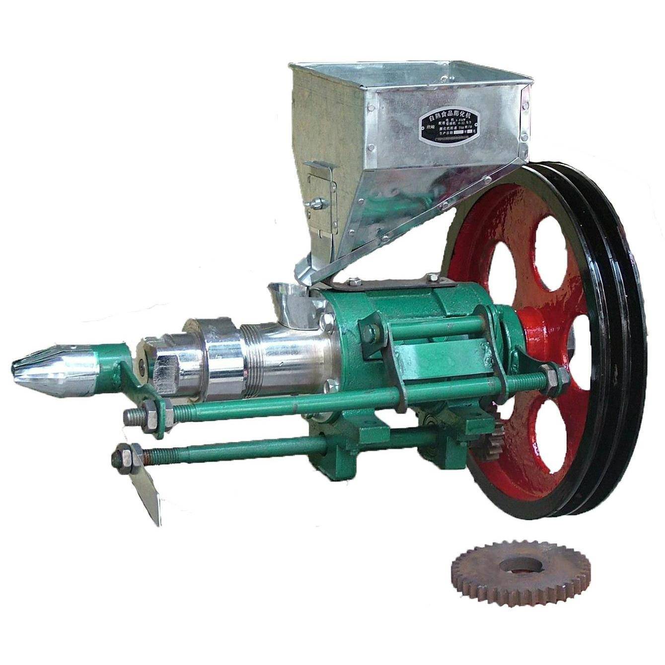 大米玉米多功能食品膨化机器机械厂家现货广州兴之荣包教技术 - 图3