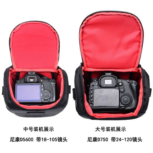 适用尼康D800 D810 D850 D3000 D5000 D3500单反相机包便携三角包 - 图3