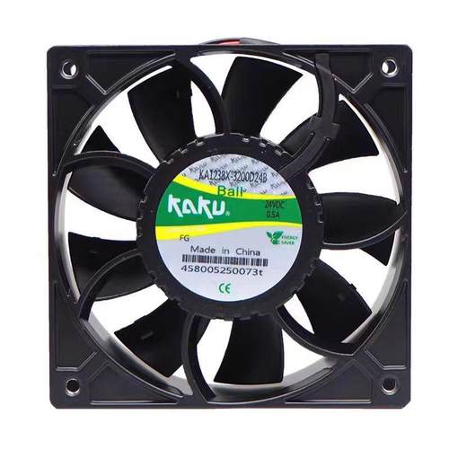 卡固KA1238X-3200D24B/RD-H-L24V0.5A带报警信号耐高温散热风扇 - 图0