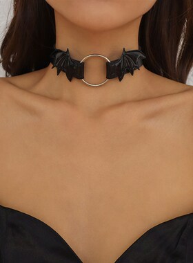 极速Necckchain Gothic Punk Vampire Necklace love wings prima