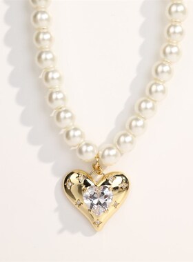 极速Niche Design Valentinews Day Love Necklace Titanium Stee