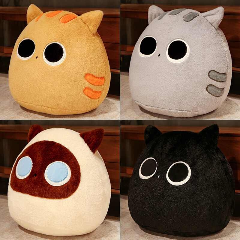 Cat round pillow cushion sofa bedside soft cushion cushion bed large back cushion student dormitory bay window children