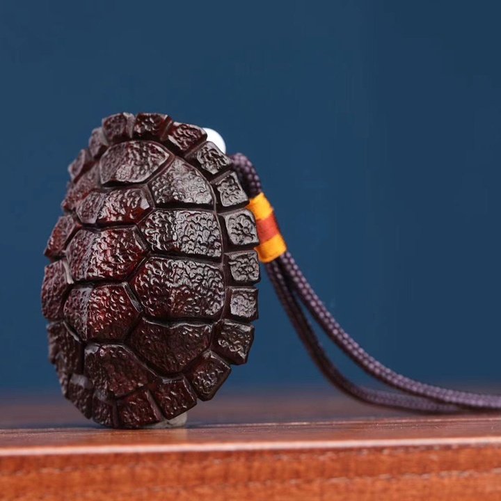 小叶紫檀木雕龟壳手把件实木雕刻富甲天下家居礼物客厅装饰工艺品,淘宝优惠券,粉丝福利购,淘宝优惠卷