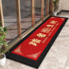 French velvet writing 2026th floor hotel commercial door mat foot anti-slip mat shop outdoor carpet can be customized