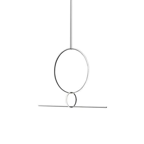 DIY自由组合珠宝吊坠吊灯楼梯餐厅卧室床头后现代简约几何图案灯 - 图3