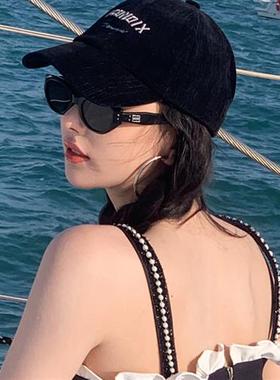 极速认准抖音2023o新款凹造型太阳眼镜女小框欧美街拍扮酷太阳眼