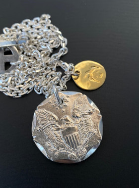 美芙仁银匠不同925纯飞鹰