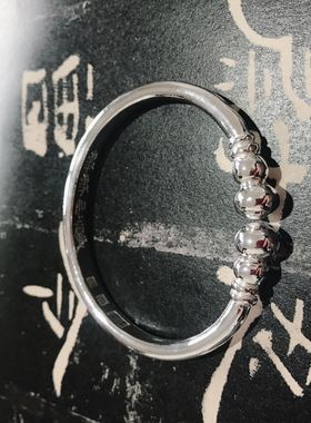 999纯银女手镯工匠定制一