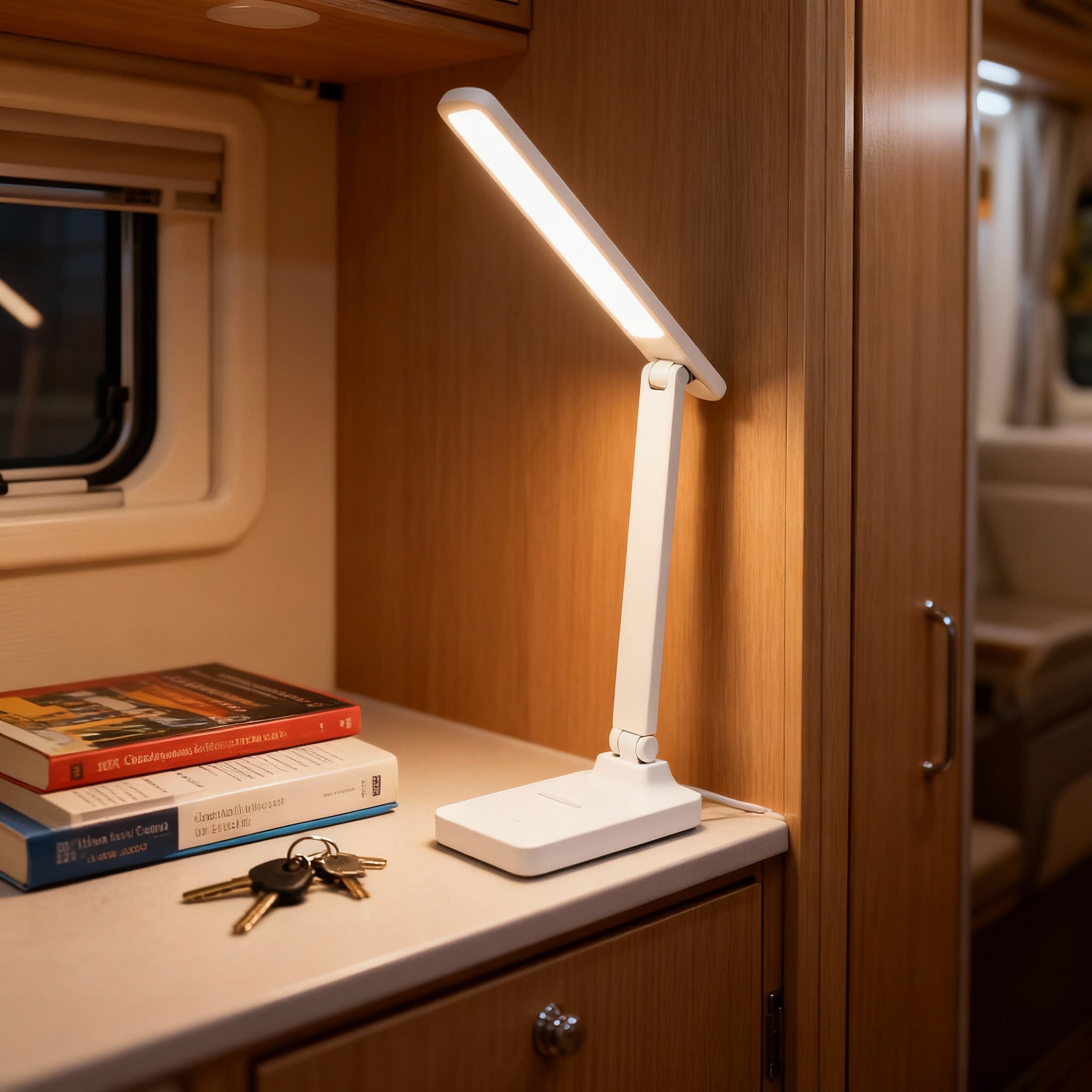 【关注立减5元】虎辉新款折叠护眼高中学习调光长续航触摸台灯