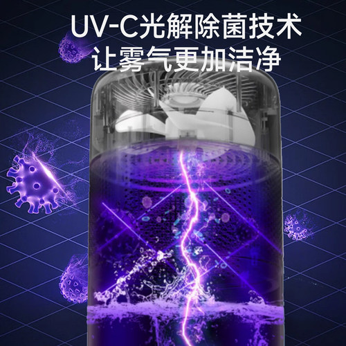 亚都无雾加湿器家用小型卧室冷蒸发式孕妇婴儿上加水除菌空气湿润 - 图2