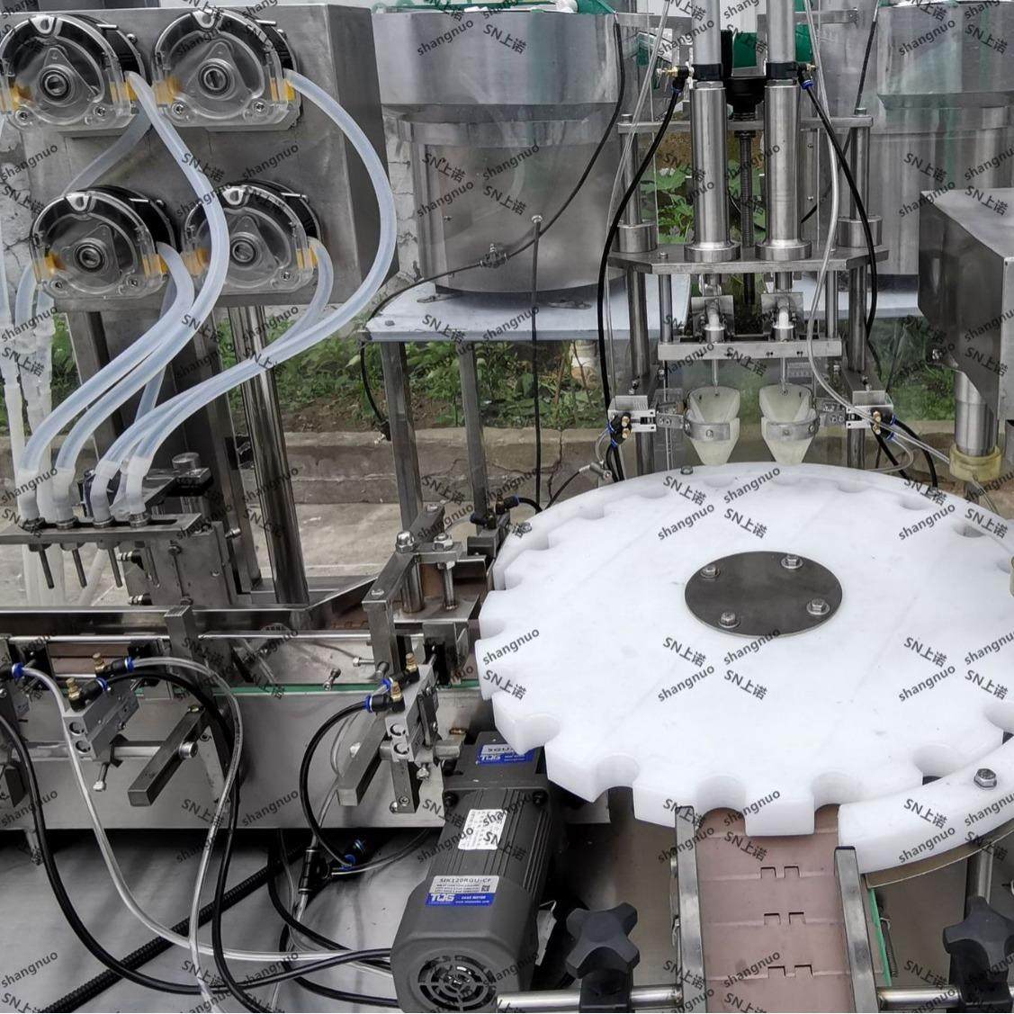 长沙消毒液酒精防爆灌装喷雾瓶压盖机500ml乙醇4头罐装旋盖一体机,淘宝优惠券,粉丝福利购,淘宝优惠卷