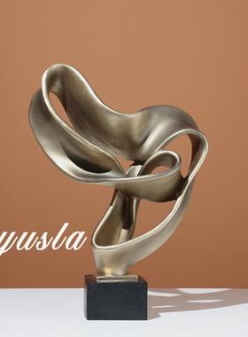 法式复古摆件玄关柜样板间酒店别墅客厅电视柜家居软装饰品创意