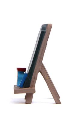 小清新韩版创意时钟法文广告牌苔藓多肉花插道具 拍摄道具