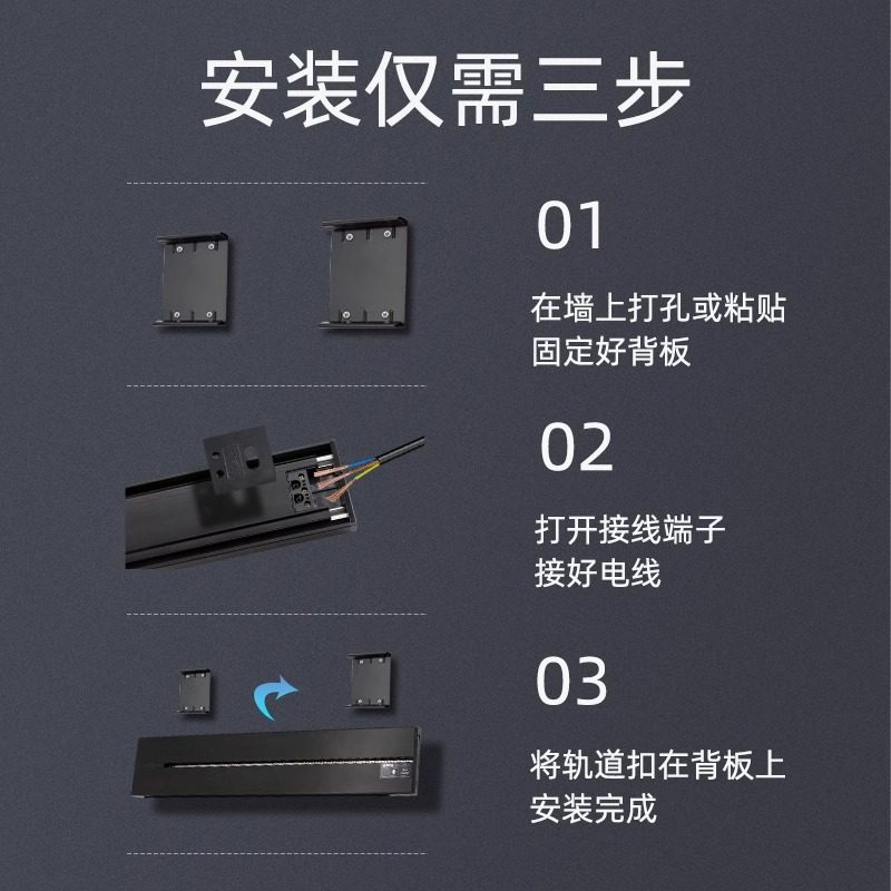 国际电工移动轨道插座滑动明装导轨厨房客厅滑轨插排五孔排插墙壁,淘宝优惠券,粉丝福利购,淘宝优惠卷