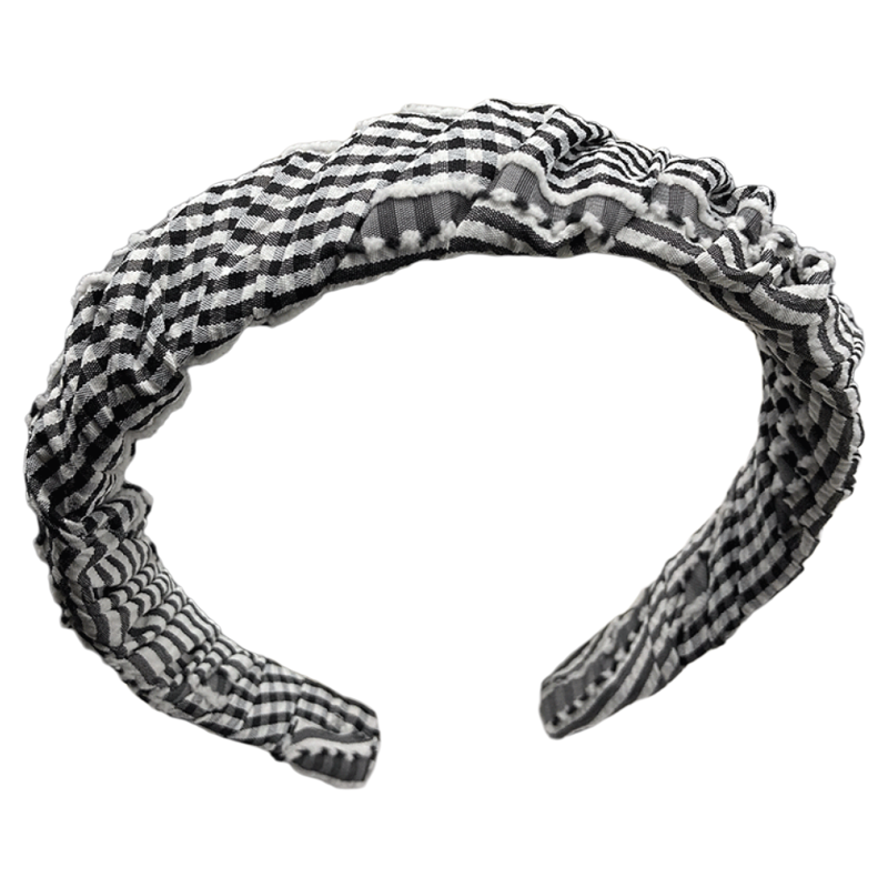 Kenlove高颅顶经典复古发卡发箍女成人时尚气质头饰压发洗脸头箍 - 图3