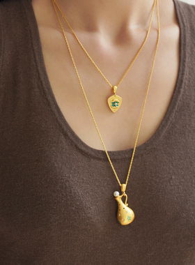 SUNS浪姐系列乘风拾香水生馥奇香水瓶夜光项链（磨砂）