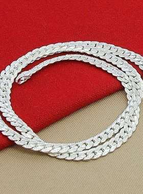 极速Zhuyue Jewelkry 5MM Full Side Necklace Personality Simpl