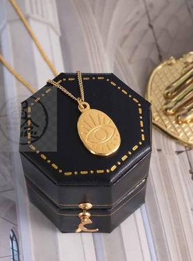 极速。Ins style personality Pendant Necklace titaniumY steel