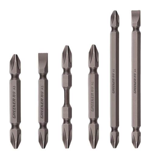 绿林A3十字批头/十字螺丝刀头起子头双头风批头螺丝批头电动批头 - 图3