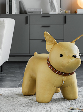 极速儿童房坐凳摆件落地玄关客厅电视G柜沙发旁边装饰结婚送人乔