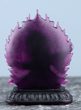 极速琉璃c大黑天财神像二臂玛哈嘎拉护发居家佛堂寺庙供奉密宗佛