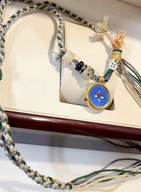 极速唐卡黑财神法眼女款手链项链两用款 搭配尼R泊尔配饰女款女款