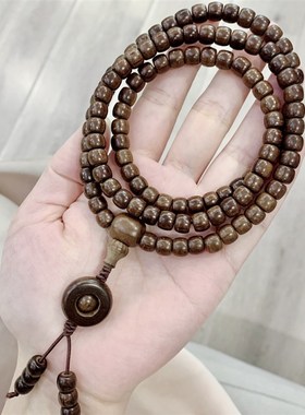 极速六道木老型珠多圈女款手链 可做项链 男R女款文玩盘玩链子