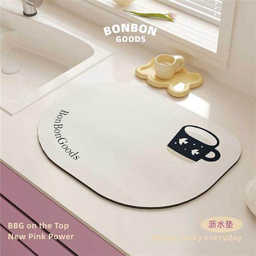 极速矽藻泥咖啡机吸水凉垫子w厨房碗盘吧台沥水垫水杯干燥垫餐桌,淘宝优惠券,粉丝福利购,淘宝优惠卷