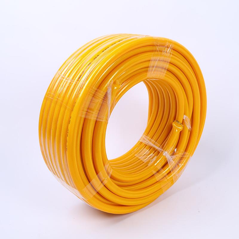 pvc三胶一线软管蛇皮管防冻耐磨加厚四季园林洗车水管花园软管 - 图1