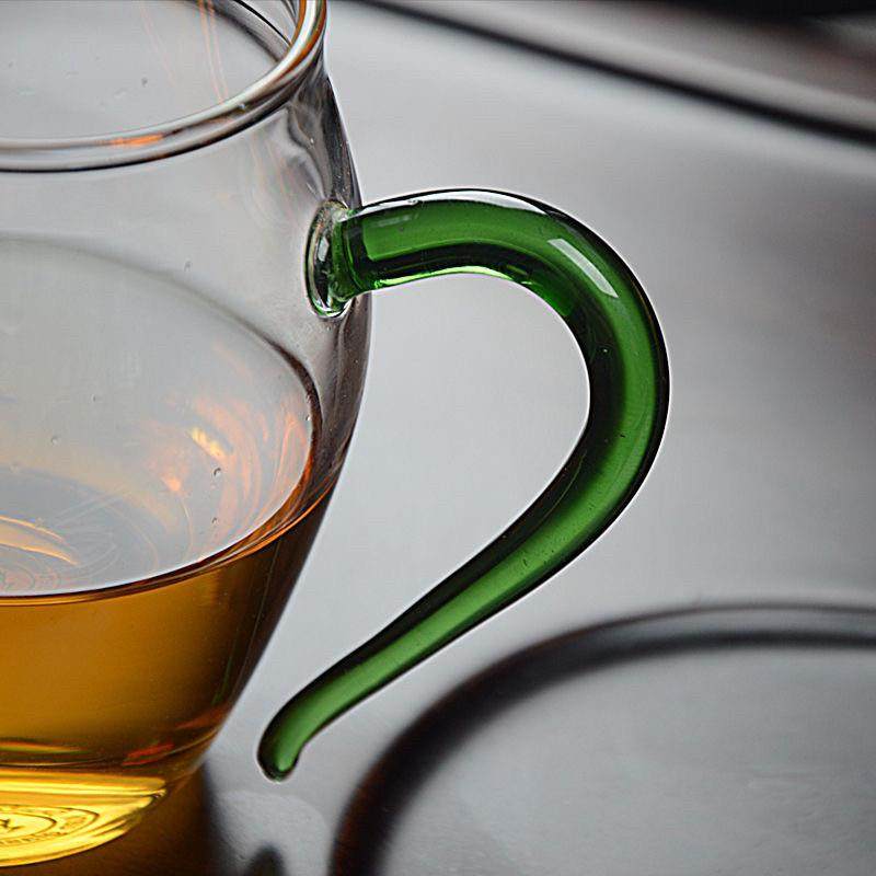 企鹅公道杯功夫茶具配件茶海分茶器茶漏加厚玻璃耐热透明泡茶过滤,淘宝优惠券,粉丝福利购,淘宝优惠卷